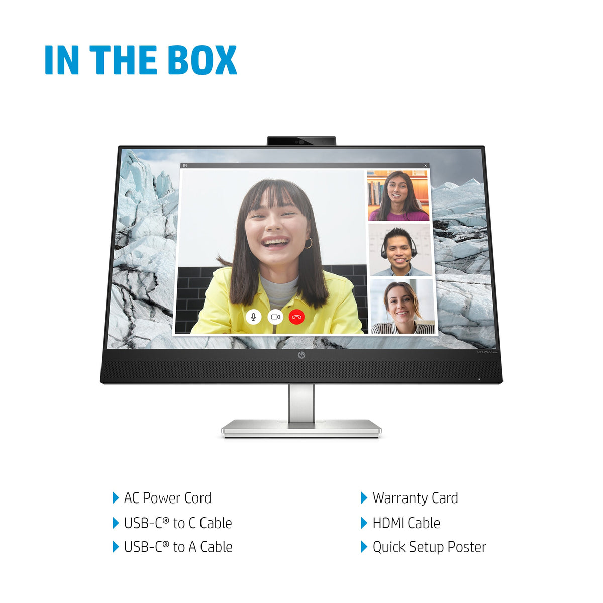 HP E-Series E27m G4 - 68.6 cm (27") 2560 x 1440p Quad HD Monitor
