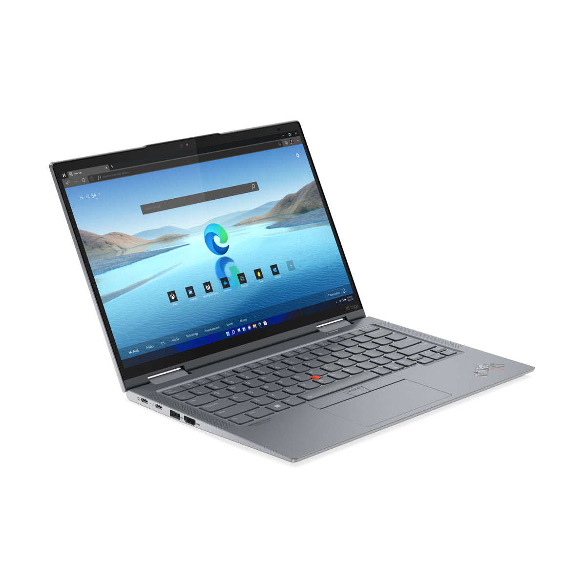 Lenovo ThinkPad X1 Yoga Gen 7 Hybrid (2-in-1) - 35.6 cm (14&quot;) - Touchscreen - Intel® Core™ i5-1240P - 16 GB LPDDR5-SDRAM - 256 GB SSD - Wi-Fi 6E - Windows 11 Pro - Grey