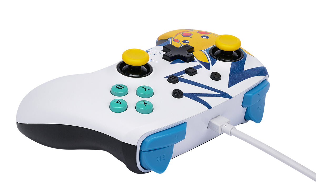 PowerA Enhanced Wired Controller for Nintendo Switch - Pikachu High Voltage