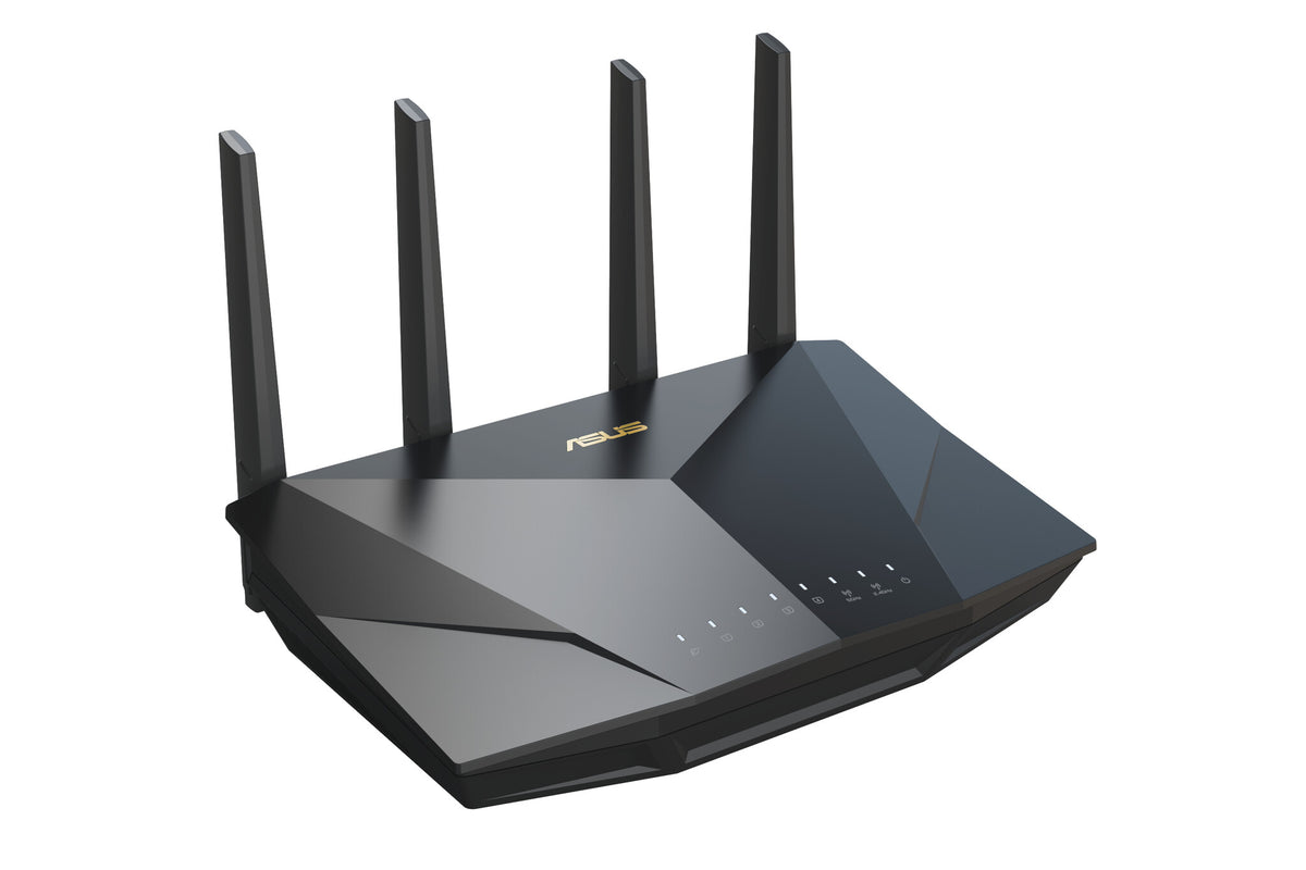 ASUS RT-AX5400 - Gigabit Ethernet Dual-band (2.4 GHz / 5 GHz) wireless router in Black