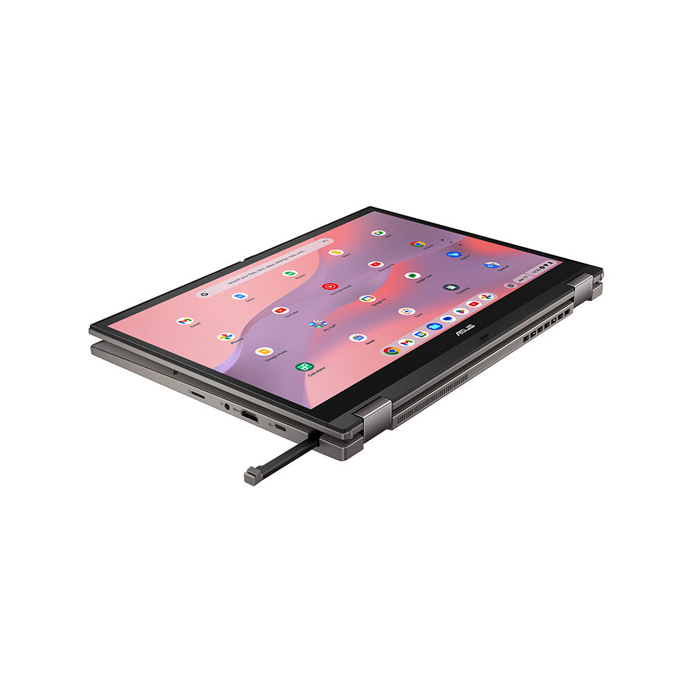 ASUS Chromebook CX34 Flip - 35.6 cm (14") - Touchscreen - Intel® Core™ i7-1255U - 8 GB LPDDR4x-SDRAM - 512 GB SSD - Wi-Fi 6E - ChromeOS - Grey