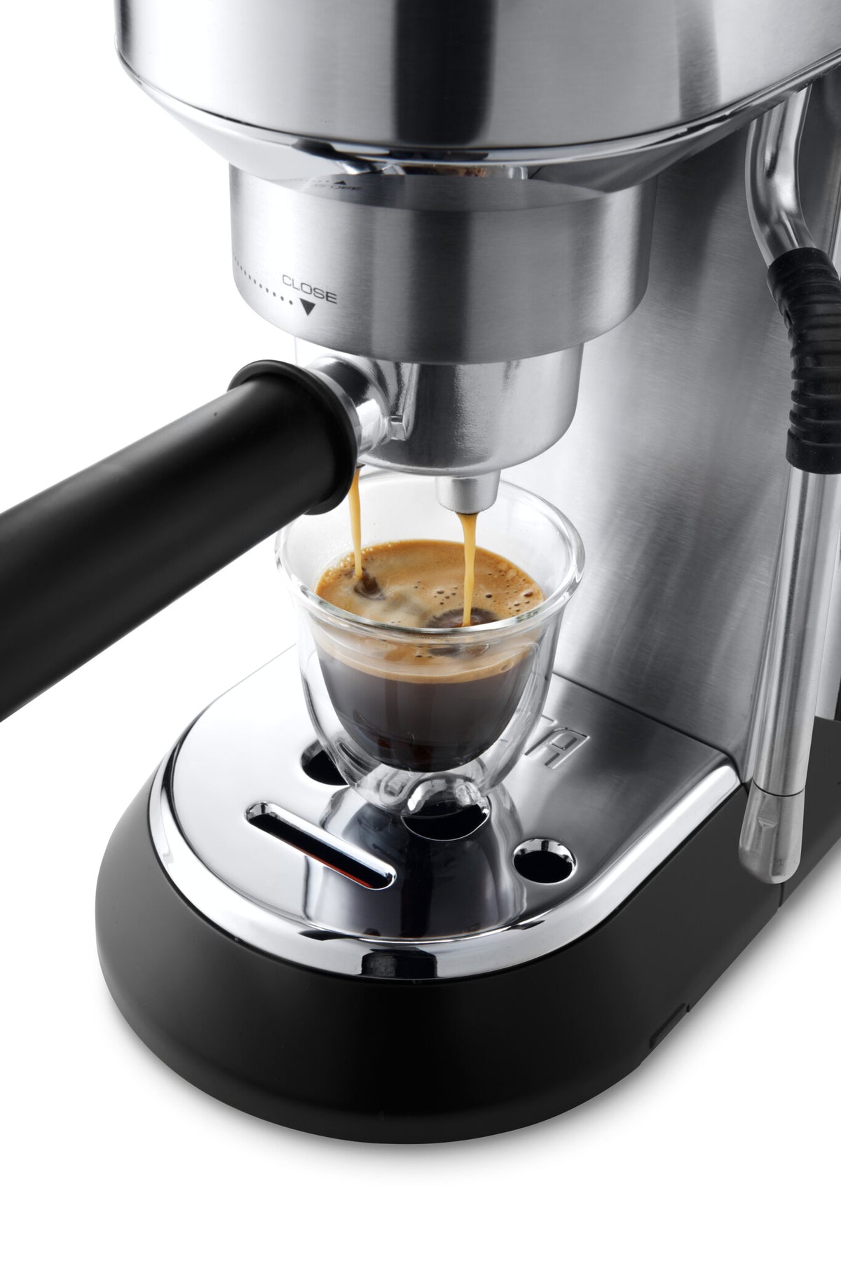 De'Longhi Dedica Arte Metallics - Espresso Coffee Machine in Stainless Steel
