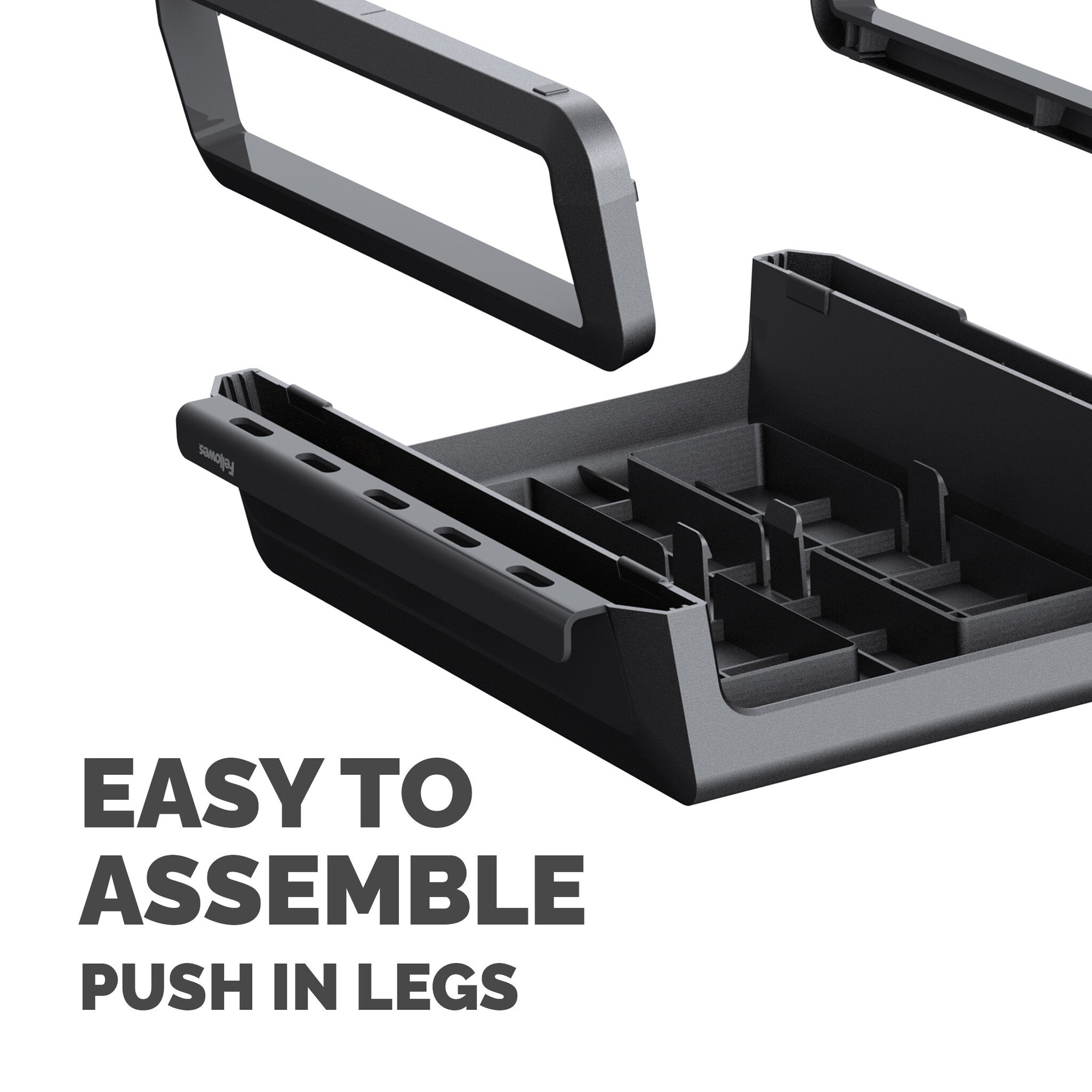 Fellowes Breyta Monitor Riser 100016560 - Desk monitor riser - Clove ...