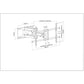 Manhattan 461290 - Wall TV mount for 94 cm (37") to 2.29 m (90")