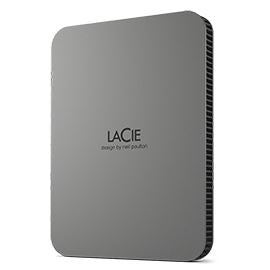 LaCie Mobile Drive Secure External HDD 4000 GB Grey