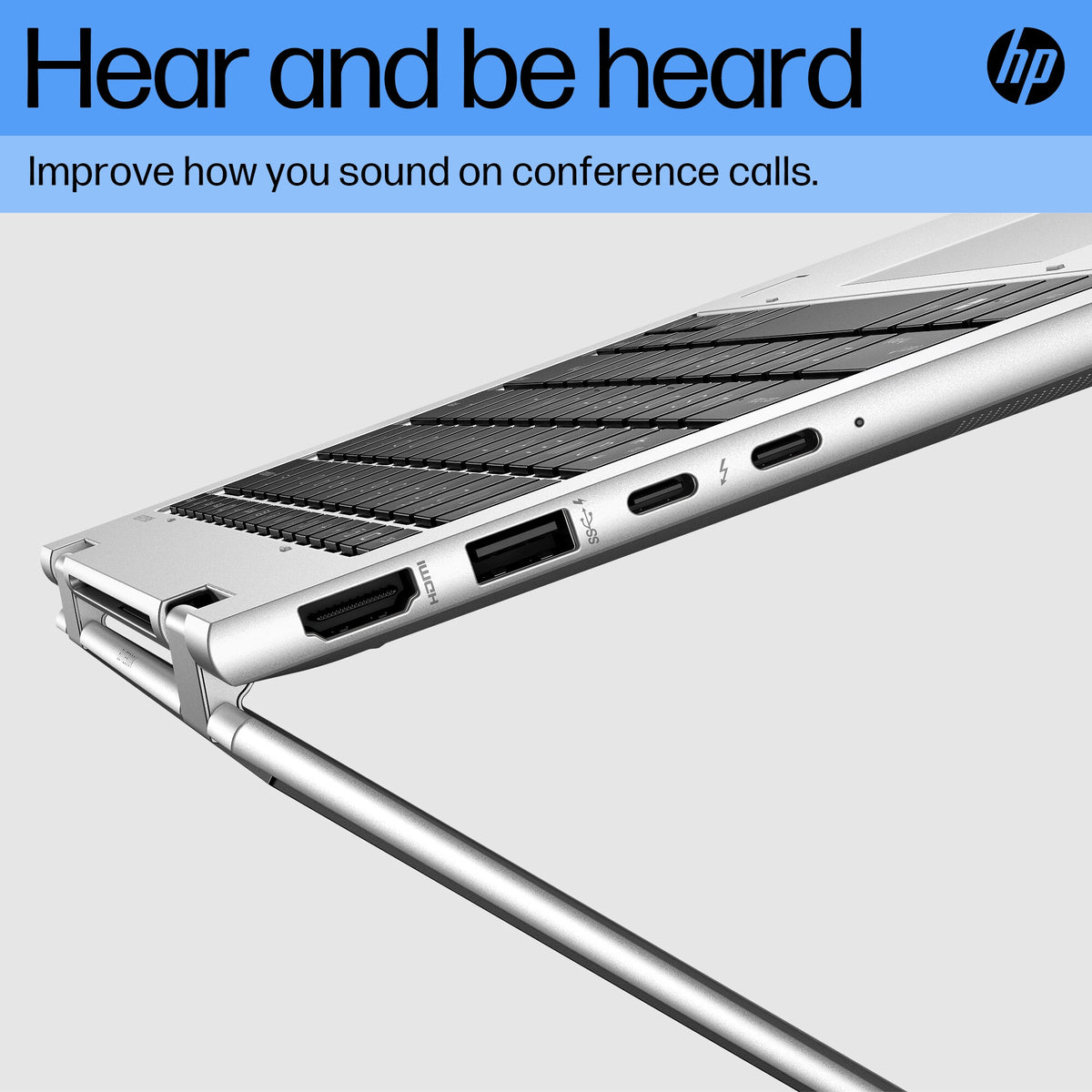 HP Elite x360 830 G10 Hybrid (2-in-1) - Touchscreen - 33.8 cm (13.3&quot;) - Intel® Core™ i5-1335U - 16 GB - 512 GB SSD - Wi-Fi 6E - Windows 11 Pro - Silver