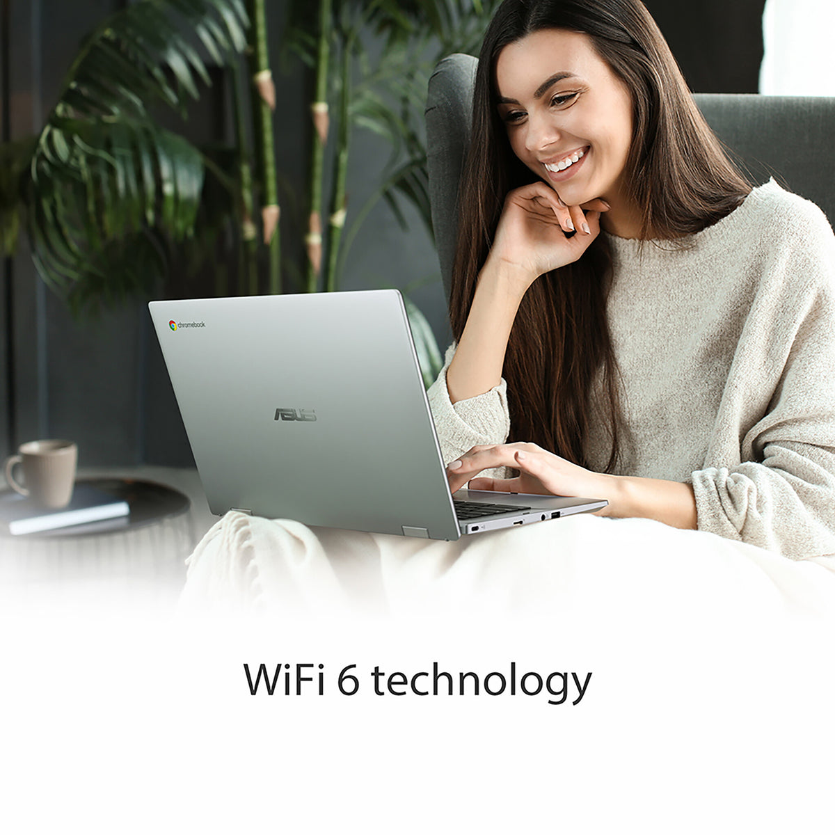 ASUS Chromebook - 35.6 cm (14") - Intel® Celeron® N N4500 - 4 GB LPDDR4x-SDRAM - 64 GB eMMC - Wi-Fi 6 - ChromeOS - Silver