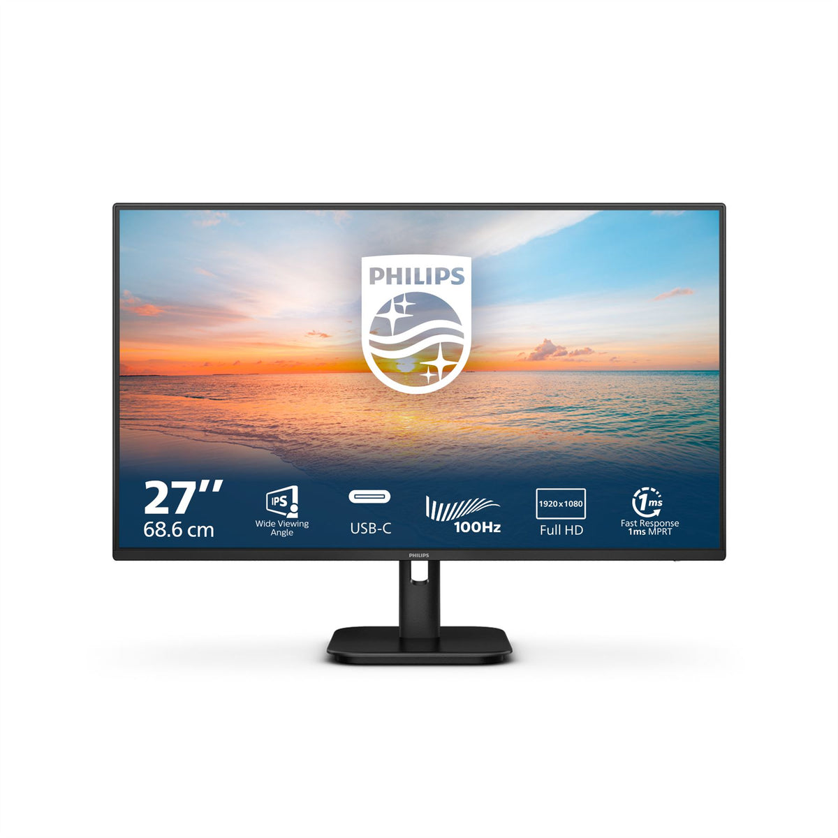 Philips 27E1N1300A/00 computer monitor 68.6 cm (27") 1920 x 1080 pixels Black