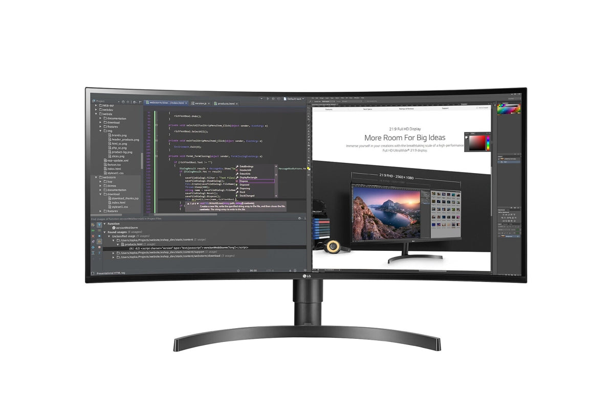 LG 34WL75C - 86.4 cm (34") - 3440 x 1440 pixels UltraWide QHD LED Monitor