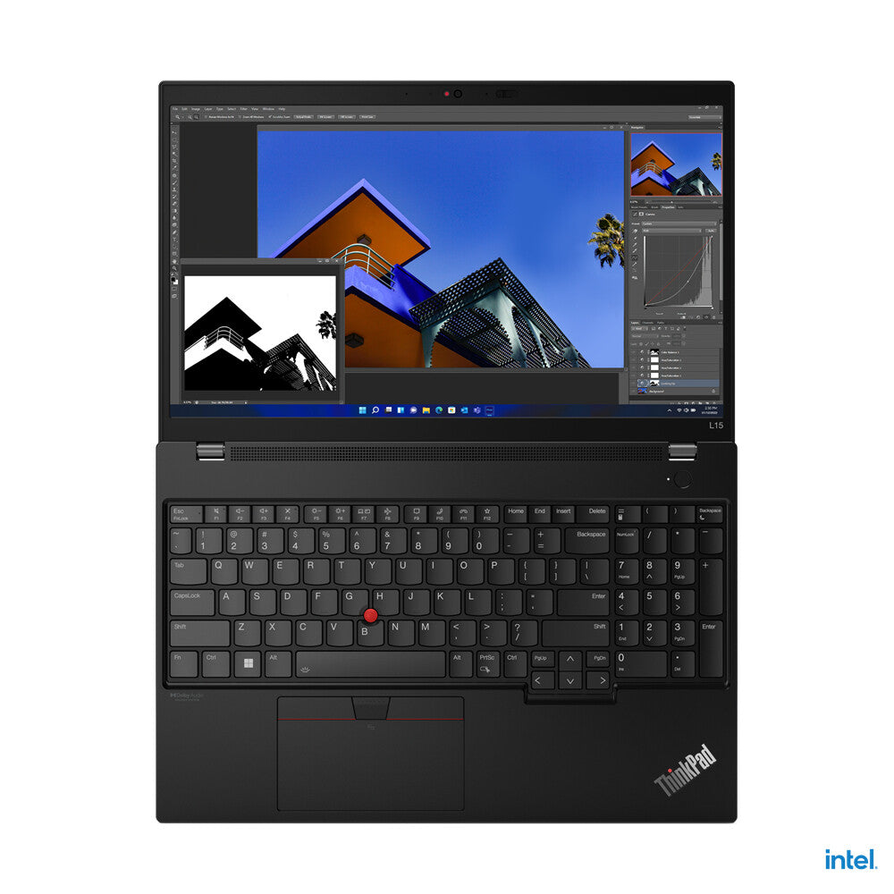 Lenovo ThinkPad L15 Gen 3 Laptop - 39.6 cm (15.6") - Intel® Core™ i5-1235U - 8 GB DDR4-SDRAM - 256 GB SSD - Wi-Fi 6 - Windows 11 Pro - Black