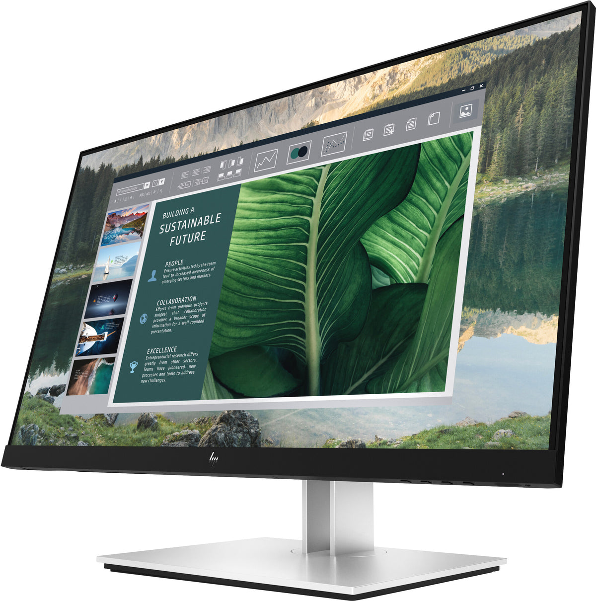 HP E24U G4 - 60.5 cm (23.8") - 1920 x 1080 pixels Full HD LCD USB-C Hub Monitor
