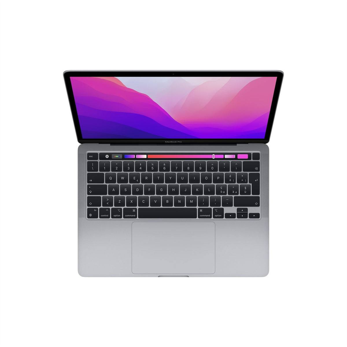 Apple MacBook Pro M2 Notebook 33.8 cm (13.3&quot;) Apple M 8 GB 512 GB SSD Wi-Fi 6 (802.11ax) macOS Monterey Grey
