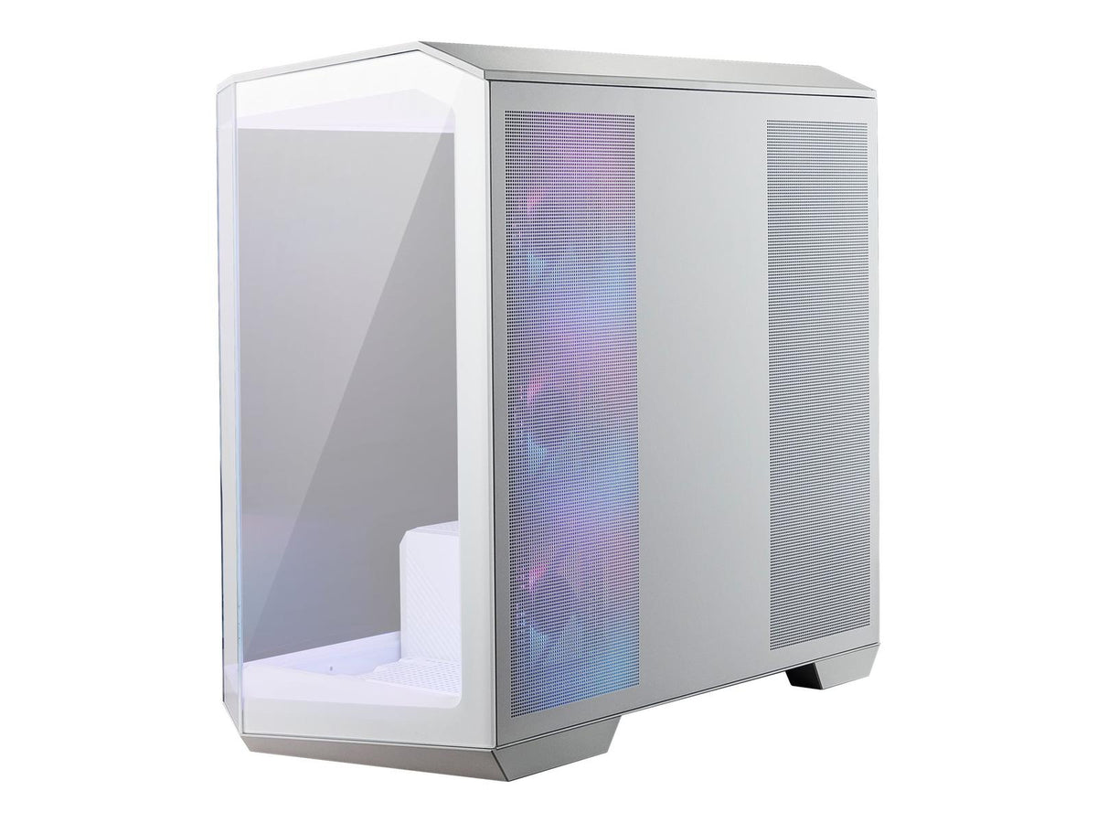 MSI MAG PANO M100R PZ - MicroATX Mid Tower Case in White