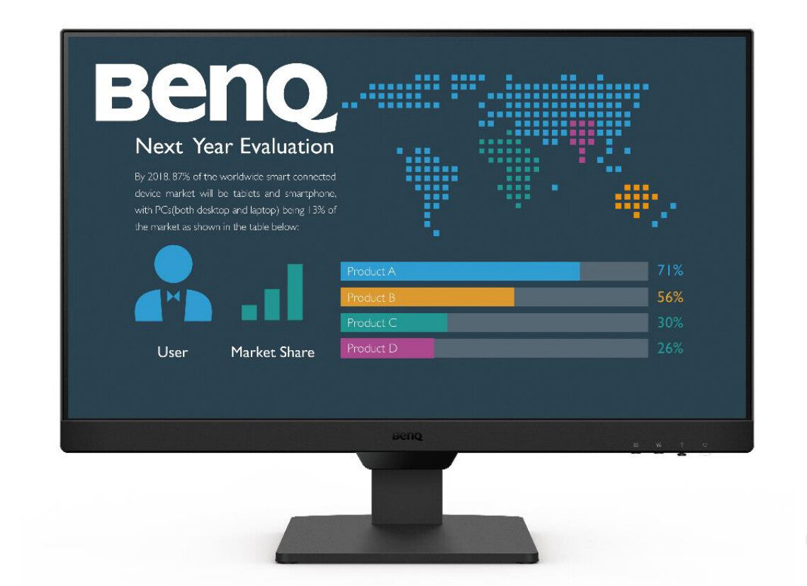 BenQ GL2490 - 60.5 cm (23.8") - 1920 x 1080 pixels Full HD Monitor