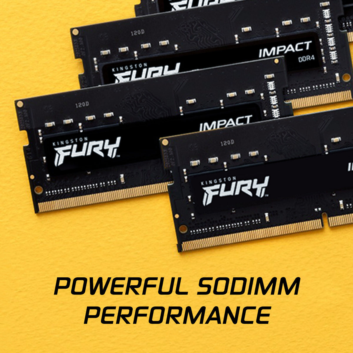 Kingston Technology FURY Impact - 32 GB 2 x 16 GB 3200MT/s DDR4 SO-DIMM memory module