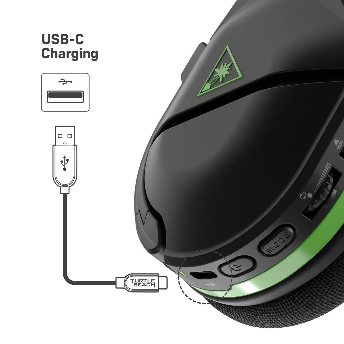 Turtle Beach Stealth 600 (2nd Gen) - USB Type-C Wired & Wireless Gaming Headset for Xbox Series X|S in Black