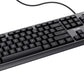 Trust ODY - USB Wired Membrane Keyboard in Black / Grey (QWERTY UK)