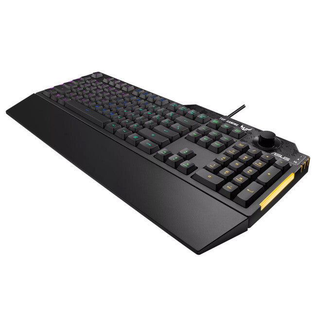 ASUS TUF Gaming K1 RGB - USB Wired RGB Gaming Keyboard in Black