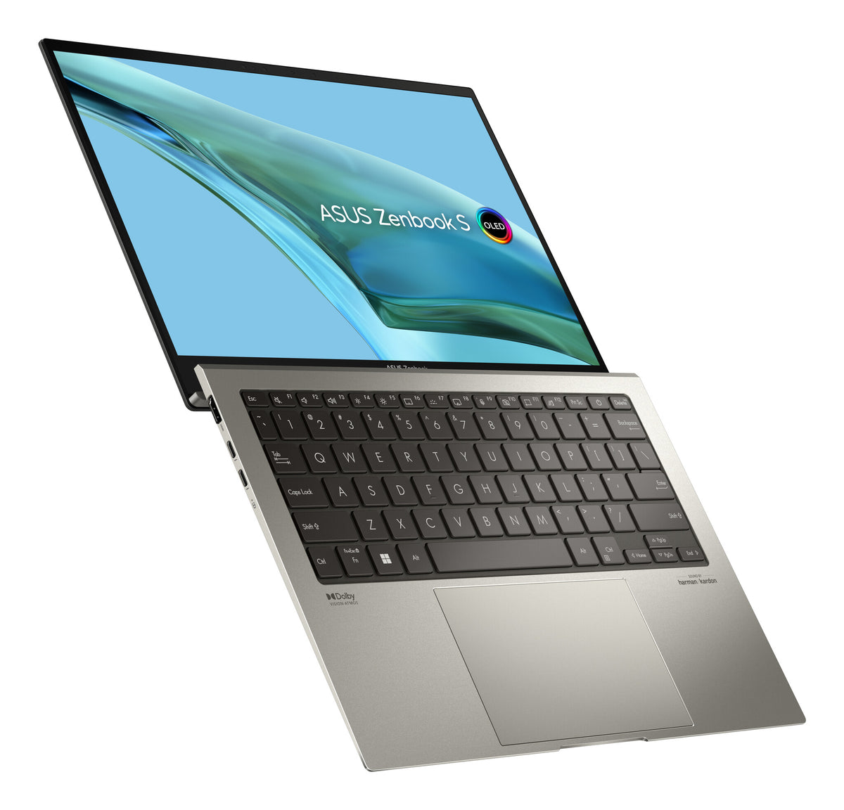 ASUS Zenbook S 13 OLED Laptop - 33.8 cm (13.3&quot;) - Intel® Core™ i7-1355U - 16 GB LPDDR5-SDRAM - 1 TB SSD - Wi-Fi 6E - Windows 11 Home - Grey