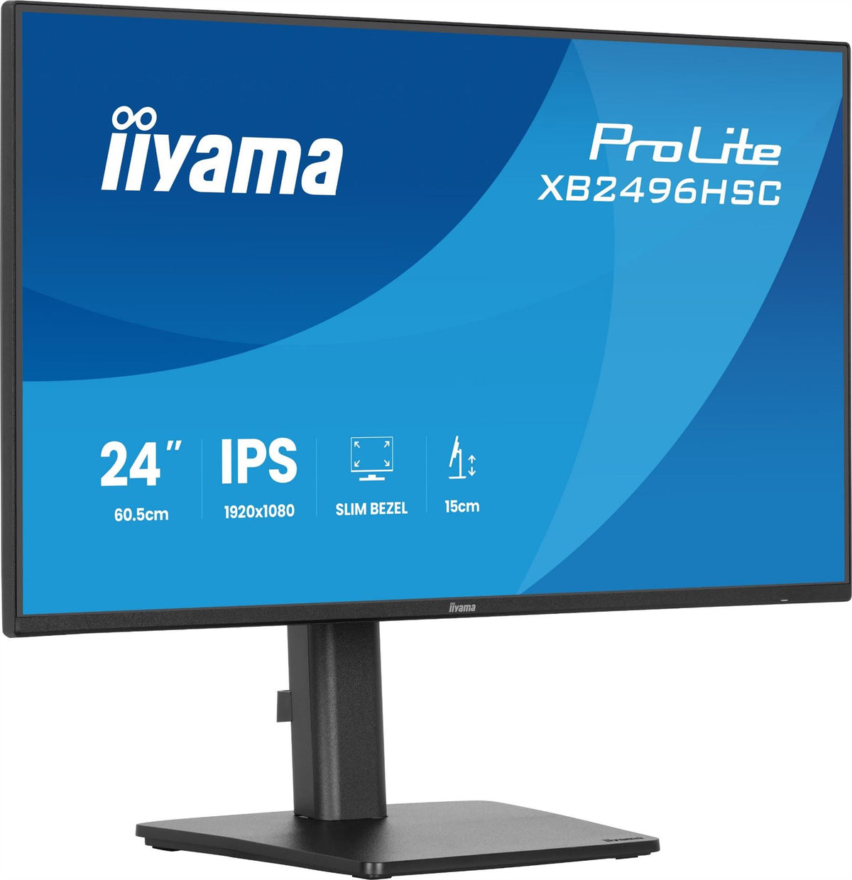 iiyama ProLite XB2496HSC-B1 computer monitor 61 cm (24") 1920 x 1080 pixels Full HD LED Black