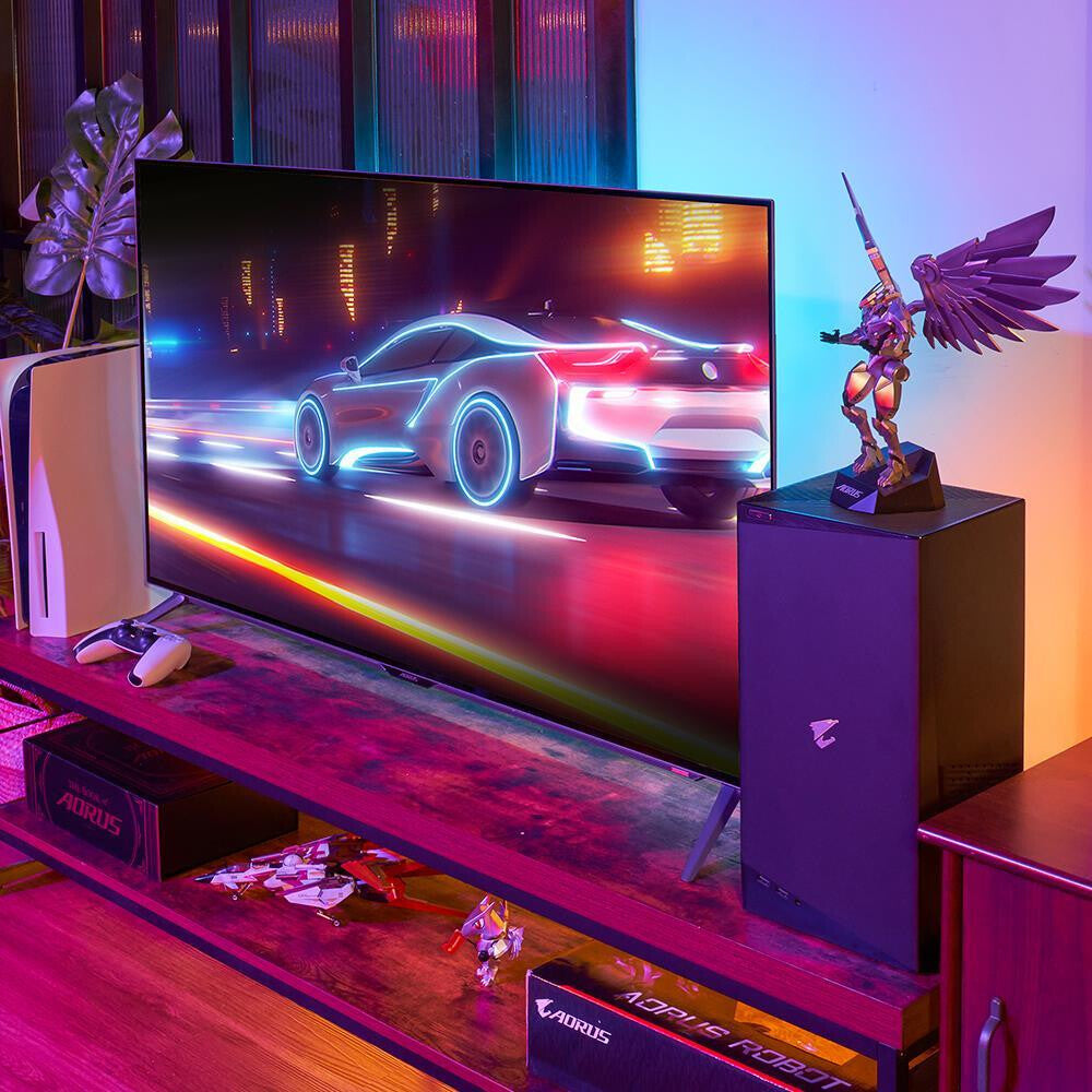 Gigabyte AORUS FO48U - 120.7 cm (47.5") - 3840 x 2160 pixels 4K Ultra HD OLED Monitor