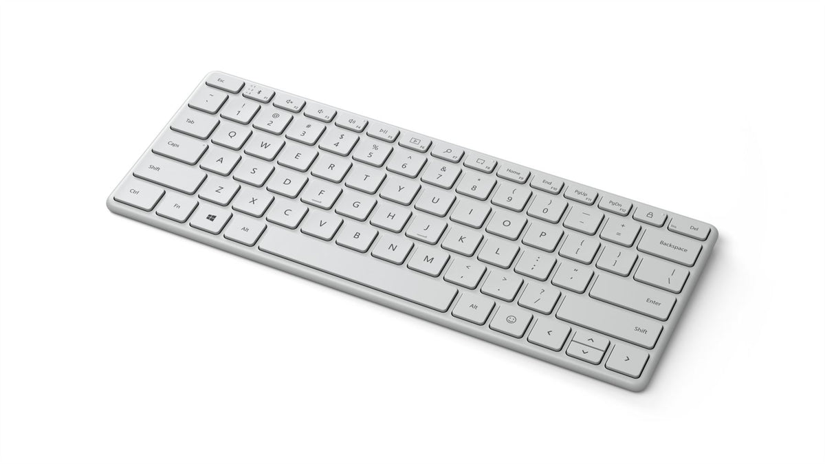Microsoft Designer Compact keyboard Bluetooth QWERTY English White