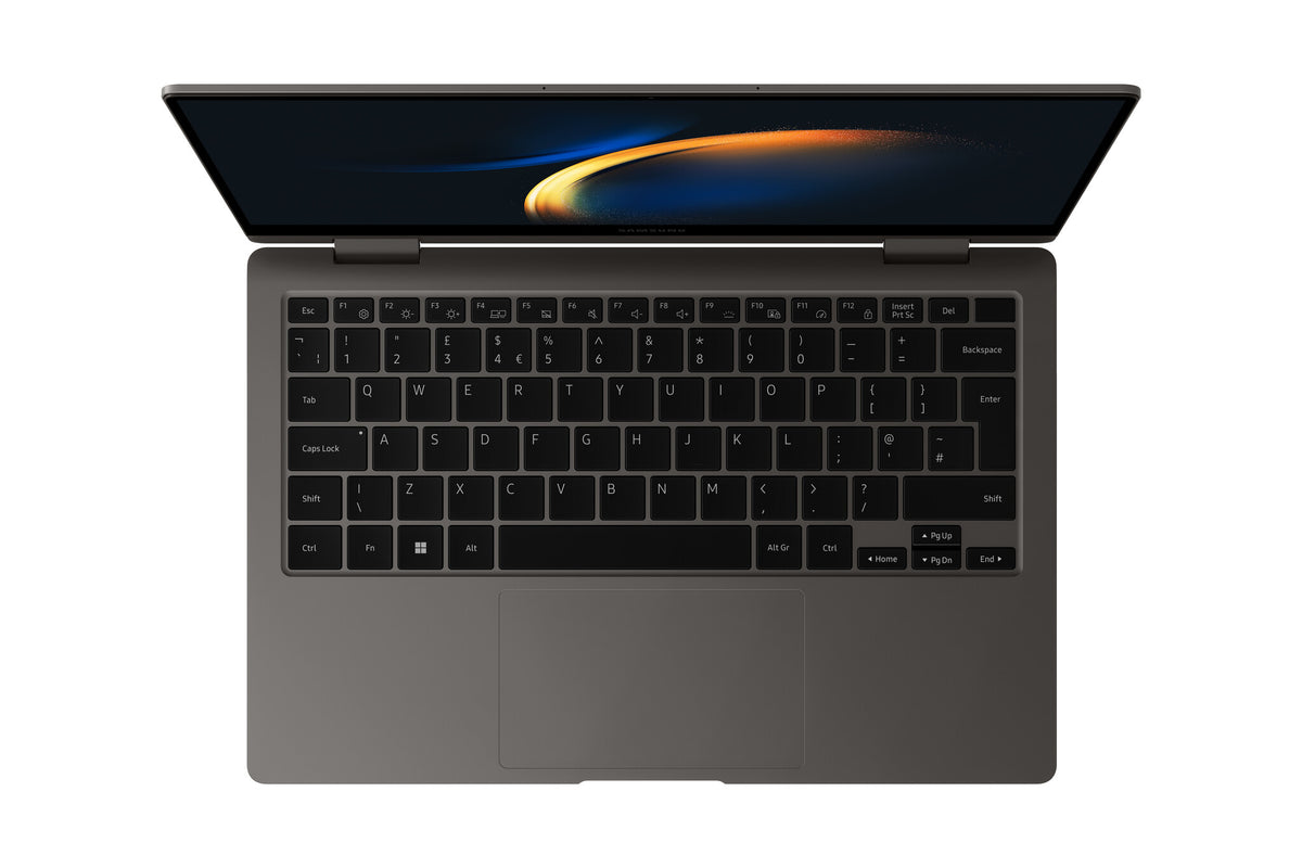 Samsung Galaxy Book3 360 Hybrd Touchscreen Laptop (2-in-1) - 33.8 cm (13.3") - Intel® Core™ i7-1360P - 16 GB LPDDR4x-SDRAM - 512 GB SSD - Wi-Fi 6E - Windows 11 Pro - Grey