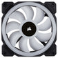 Corsair LL120 RGB - Computer Case Fan in Black / White - 120mm