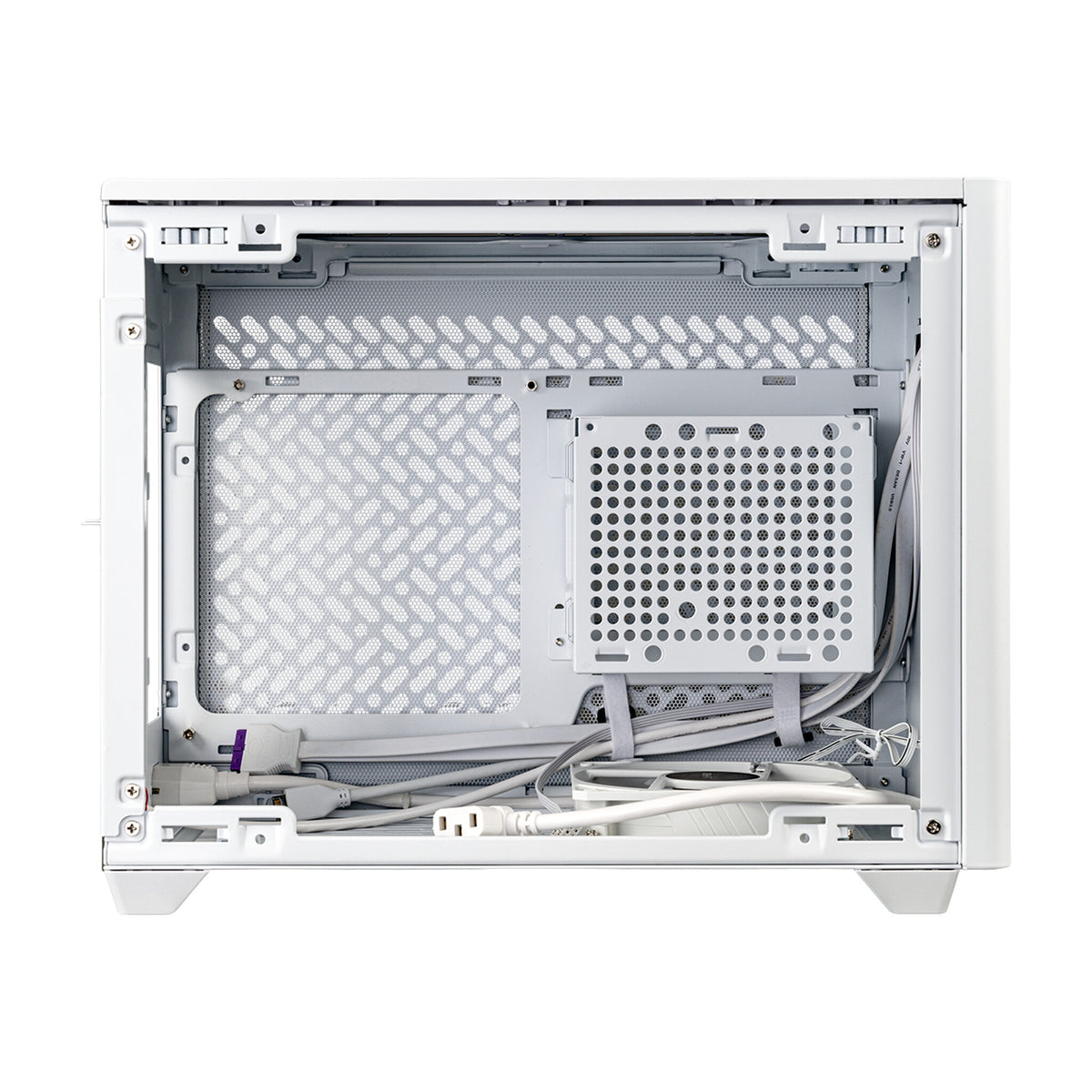 Cooler Master MasterBox NR200P V2 - Mini ITX Desktop Case in White