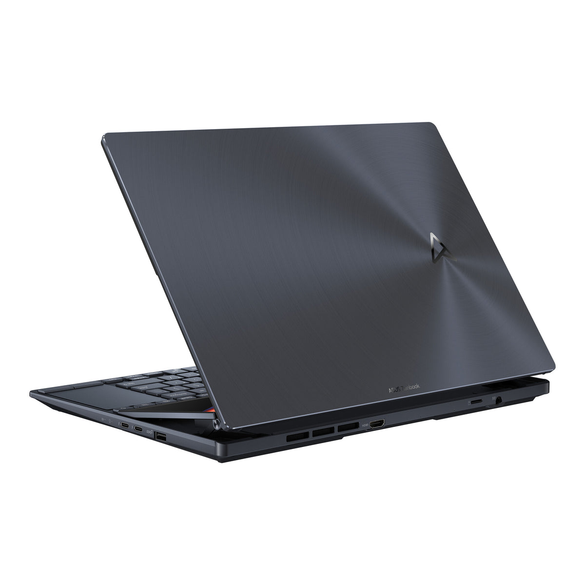 ASUS Zenbook Pro 14 Duo OLED Laptop - 36.8 cm (14.5") - Touchscreen - Intel® Core™ i7-12700H - 16 GB LPDDR5-SDRAM - 512 GB SSD - Wi-Fi 6E - Windows 11 Home - Black