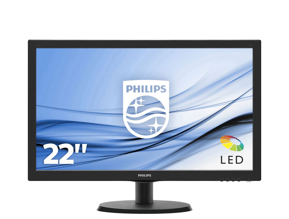 Philips V Line LCD Monitor with SmartControl Lite 223V5LSB2/10