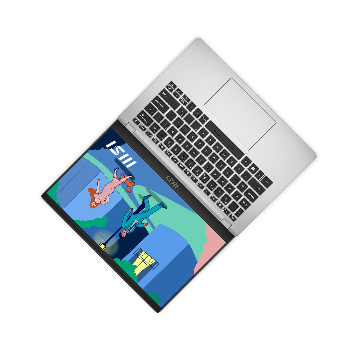 MSI Modern 14 C12M-638UK Laptop - 35.6 cm (14&quot;) - Intel® Core™ i5-1235U - 8 GB DDR4-SDRAM - 512 GB SSD - Wi-Fi 6 - Windows 11 Home - Silver