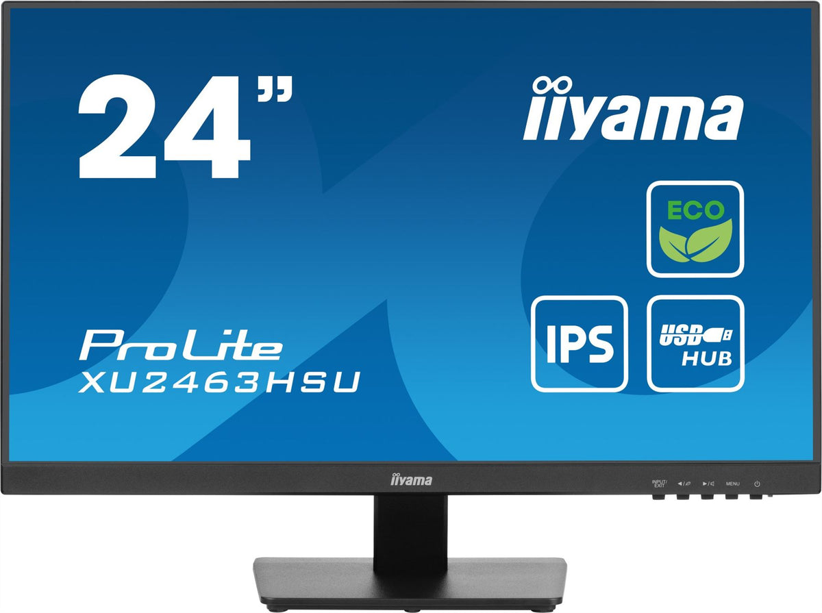 iiyama ProLite XU2463HSU-B1 computer monitor 60.5 cm (23.8") 1920 x 1080 pixels Full HD LED