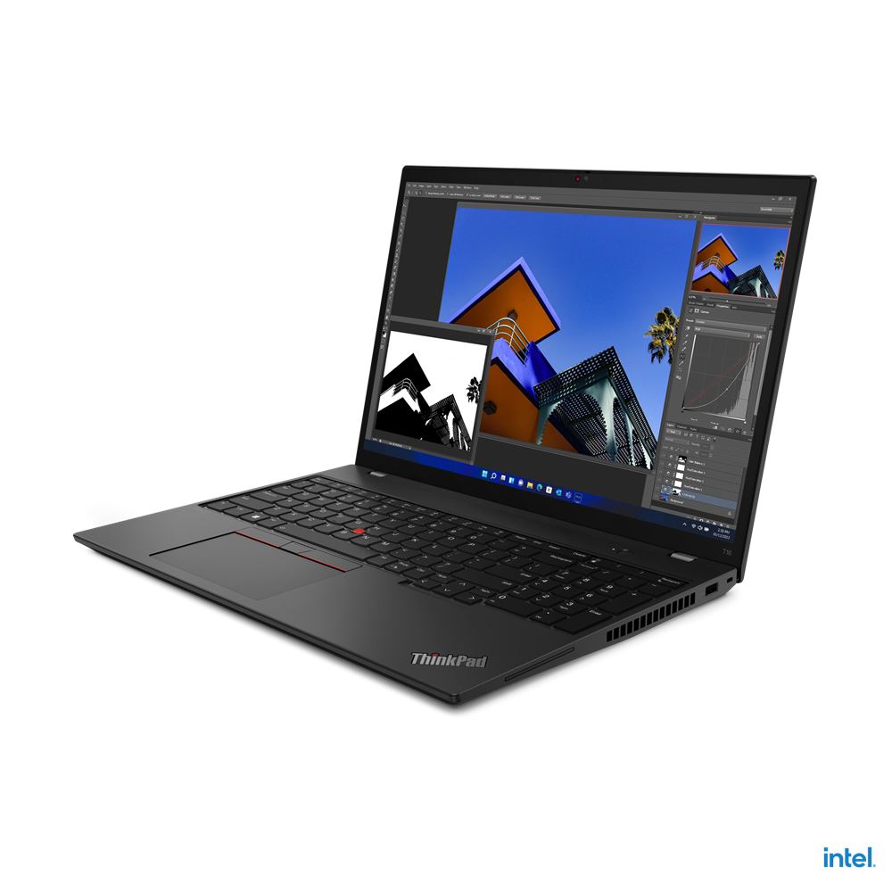 Lenovo ThinkPad T16 16" Laptop - Intel® Core i5-1235U - 16 GB DDR4-SDRAM - 256 GB SSD - Windows 11 Pro - Black