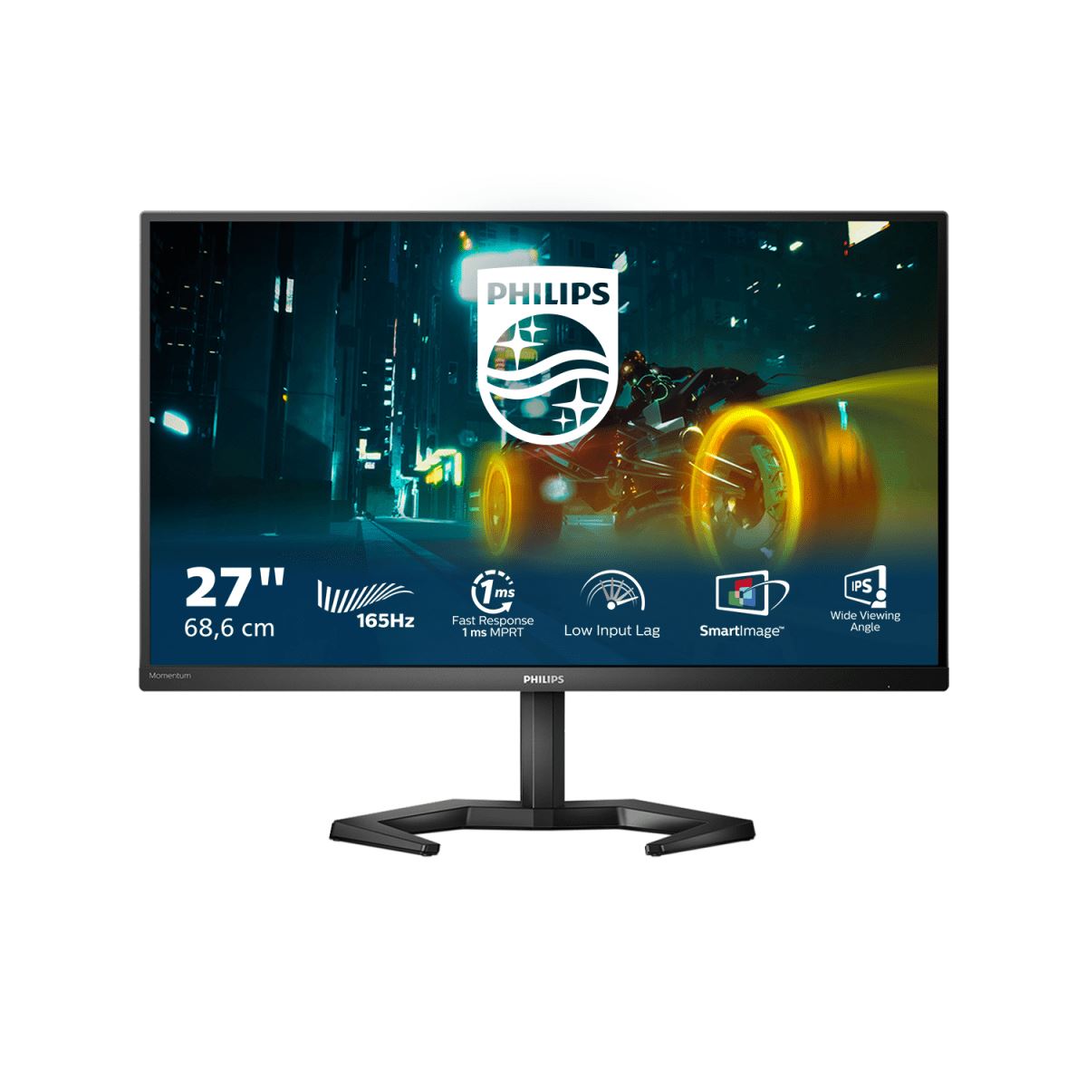 Philips Momentum 27M1N3200VS/00 LED display 68.6 cm (27") 1920 x 1080 pixels Full HD Black Monitor