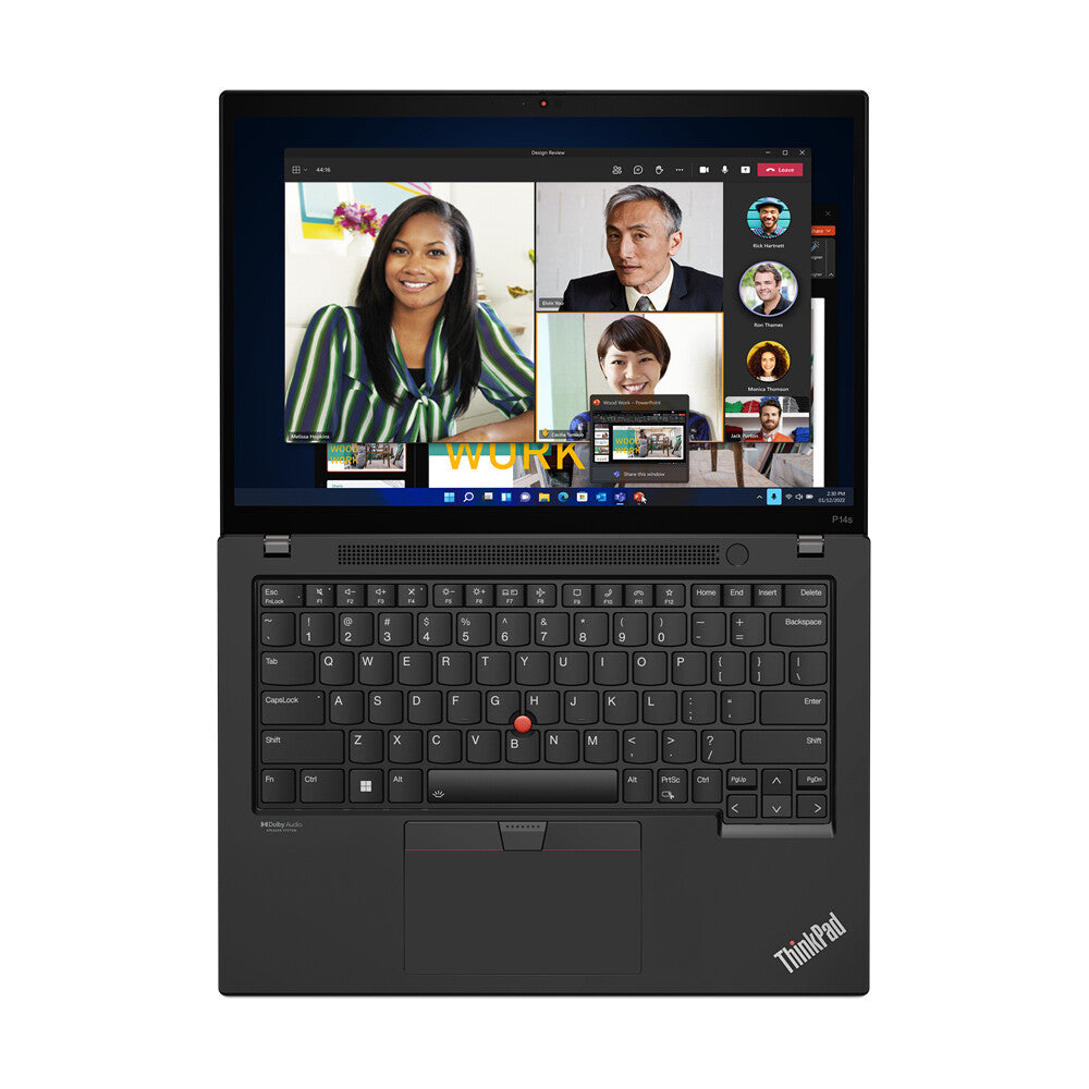 Lenovo ThinkPad P14s Gen 3 Laptop - 35.6 cm (14") - Touchscreen - Intel® Core™ i7-1260P - 16 GB DDR4-SDRAM - 512 GB SSD - NVIDIA Quadro T550 - Wi-Fi 6E - Windows 11 Pro - Black