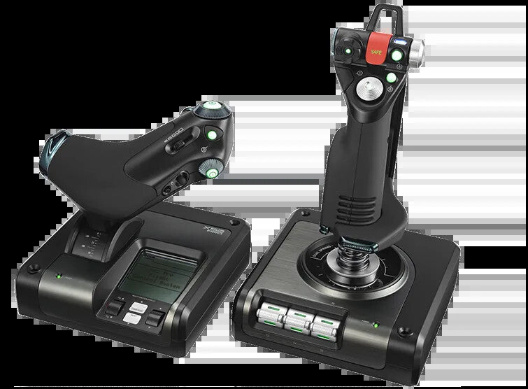 Logitech G G Saitek X52 Pro - HOTAS Flight Control System for PC