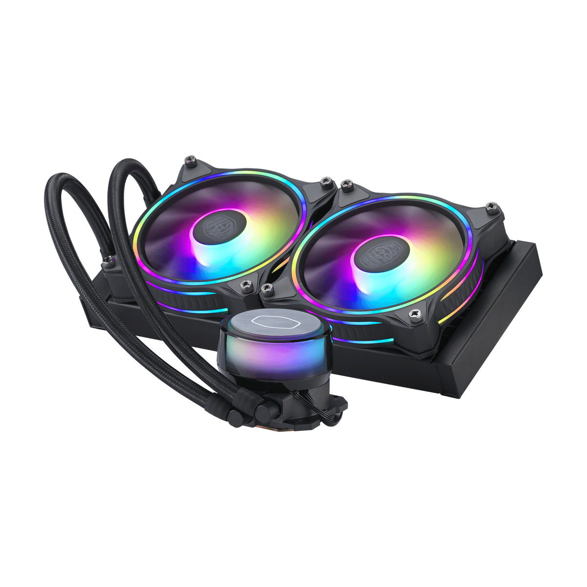 Cooler Master MasterLiquid ML240 Illusion - All-in-one Liquid CPU Cooler in Black
