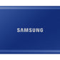 Samsung Portable SSD T7 in Blue - 500 GB