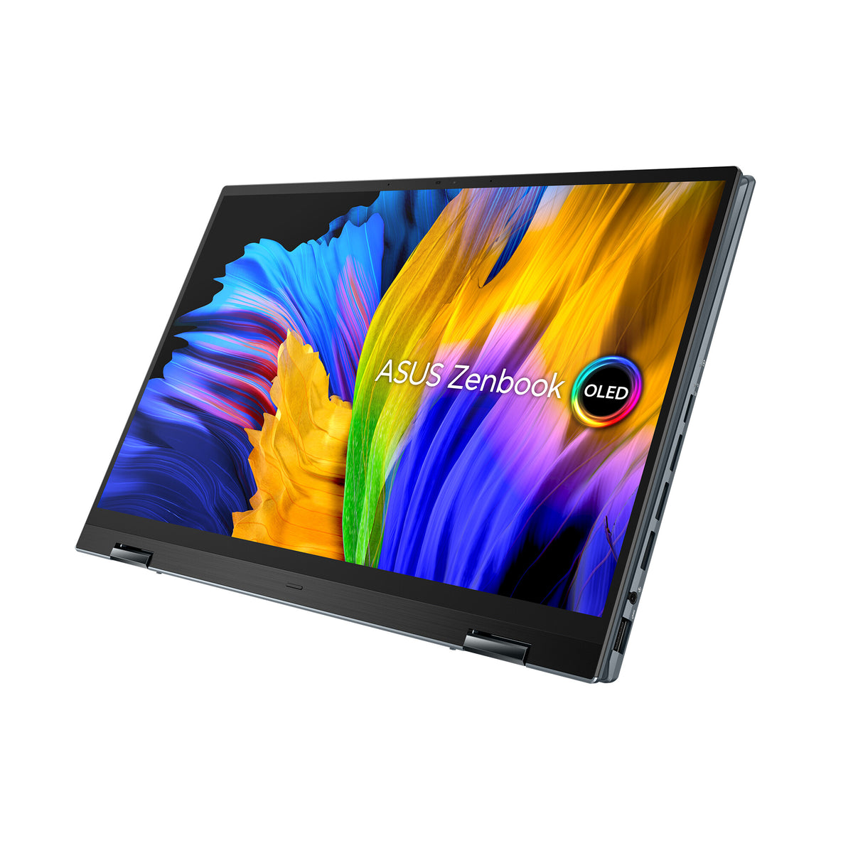 ASUS Zenbook 14 Flip OLED Hybrid (2-in-1) - 35.6 cm (14&quot;) - Touchscreen - Intel® Core™ i5-12500H - 16 GB LPDDR5-SDRAM - 512 GB SSD - Wi-Fi 6E - Windows 11 Home - Grey