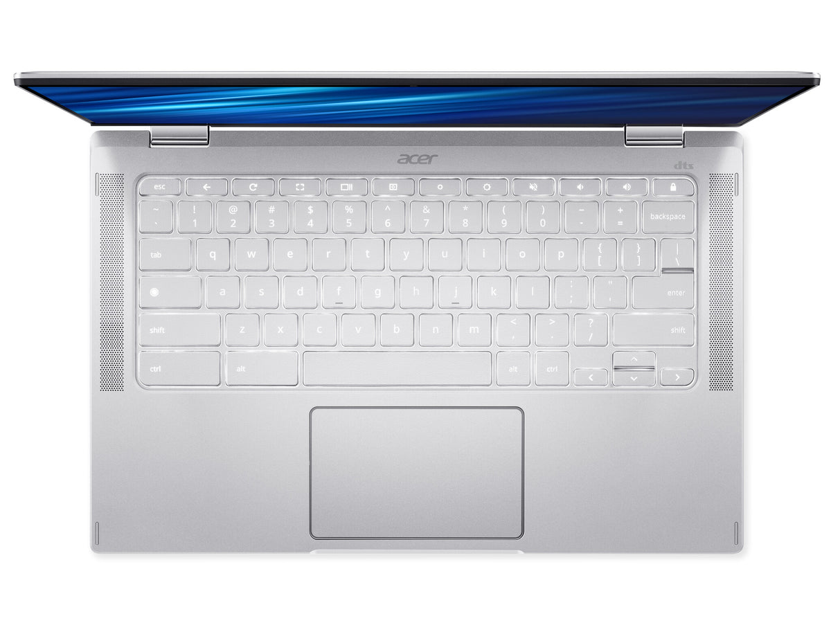 Acer Chromebook Spin 514 - 35.6 cm (14") - Touchscreen - Intel® Core™ i3-1110G4 - 8 GB LPDDR4x-SDRAM - 128 GB SSD - Wi-Fi 6 - ChromeOS - Silver