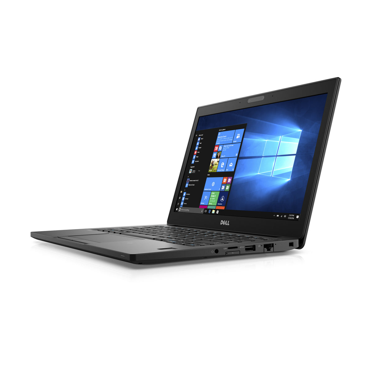DELL Latitude 7280 Laptop - 31.8 cm (12.5&quot;) - Intel® Core™ i7-7600U - 8 GB DDR4-SDRAM - 256 GB SSD - Wi-Fi 5 - Windows 10 Pro - Black