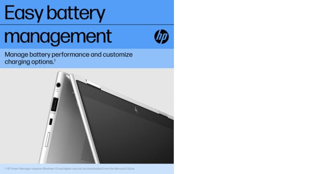 HP Elite x360 830 G10 Hybrid (2-in-1) - Touchscreen - 33.8 cm (13.3&quot;) - Intel® Core™ i5-1335U - 16 GB - 512 GB SSD - Wi-Fi 6E - Windows 11 Pro - Silver