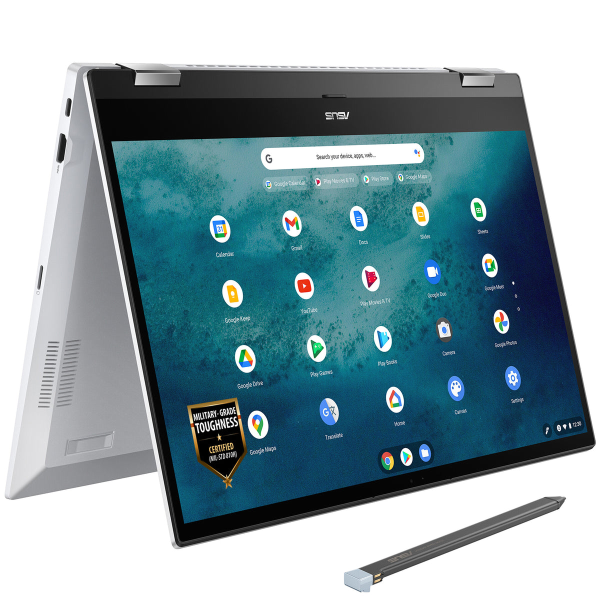 ASUS Chromebook Flip - 39.6 cm (15.6&quot;) - Touchscreen - Intel® Core™ i5-1135G7 - 8 GB LPDDR4x-SDRAM - 256 GB SSD - Wi-Fi 6 - ChromeOS - White