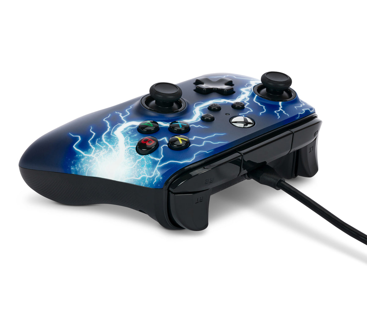 PowerA Advantage - USB Wired Gamepad for PC / Xbox Series X|S in Arc Lightning