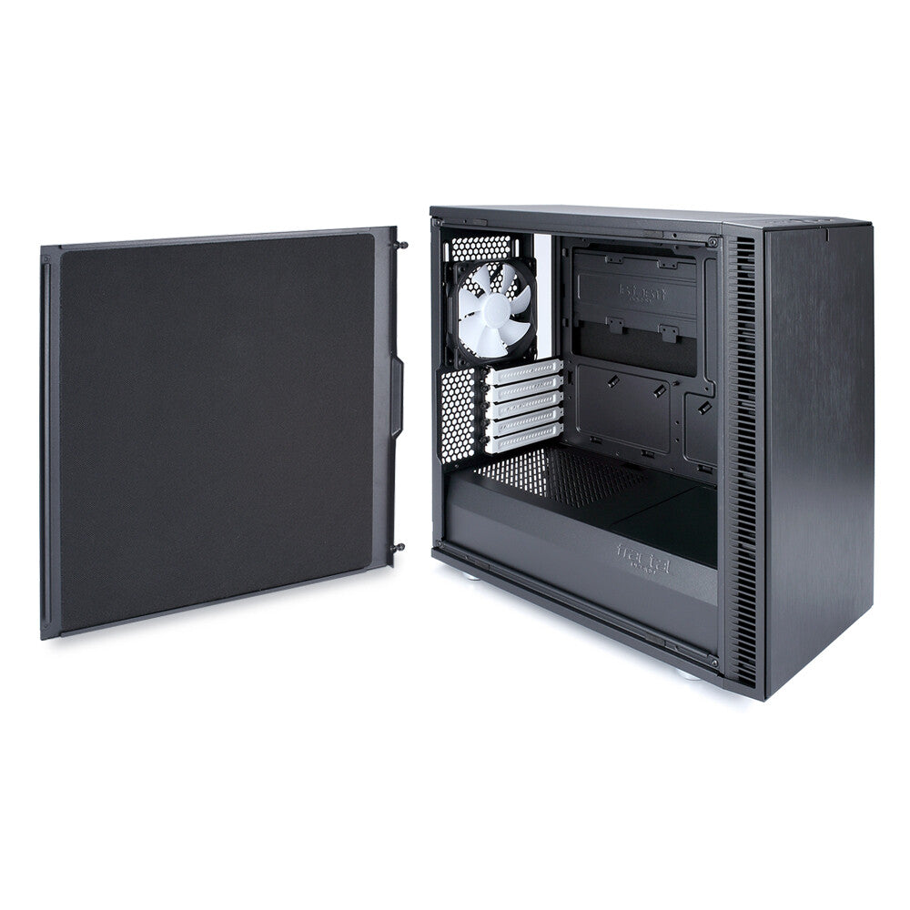 Fractal Design Define Mini C - MicroATX Mid Tower Case in Black