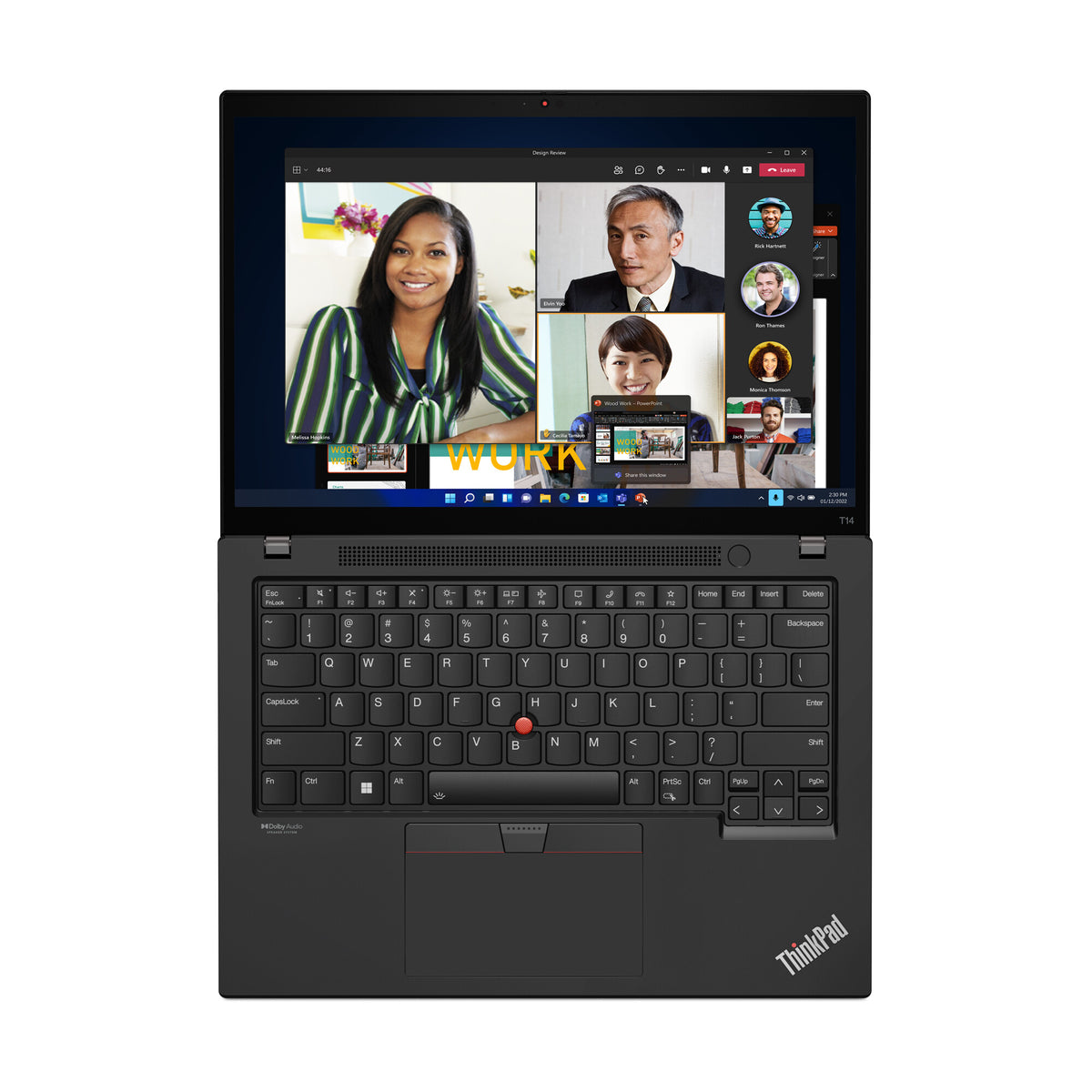 Lenovo ThinkPad T14 Gen 3 Laptop - 35.6 cm (14&quot;) - Intel® Core™ i7-1255U - 16 GB DDR4-SDRAM - 512 GB SSD - Wi-Fi 6E - Windows 11 Pro - Black