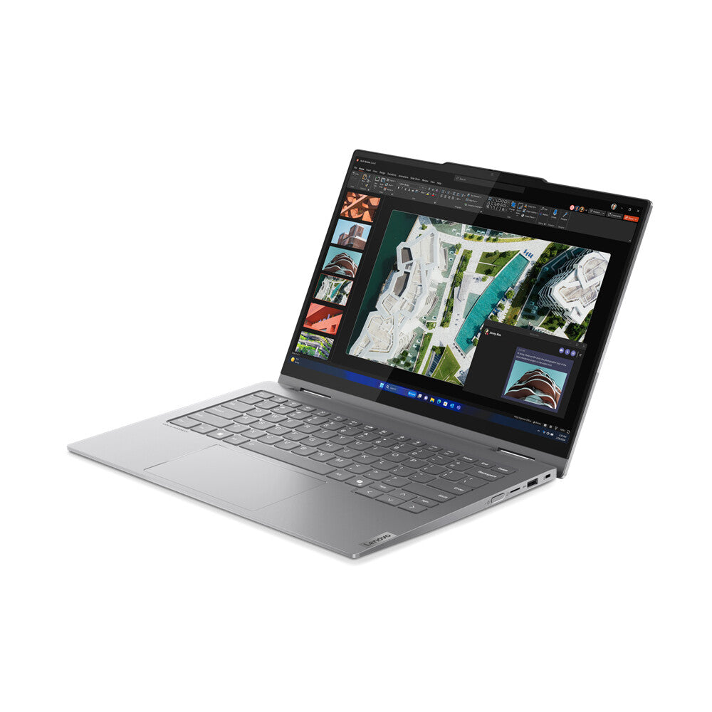 Lenovo ThinkBook 14 Hybrid (2-in-1) - 35.6 cm (14&quot;) - Touchscreen - Intel Core Ultra 7 155U - 16 GB DDR5-SDRAM - 512 GB SSD - Wi-Fi 6E - Windows 11 Pro - Grey