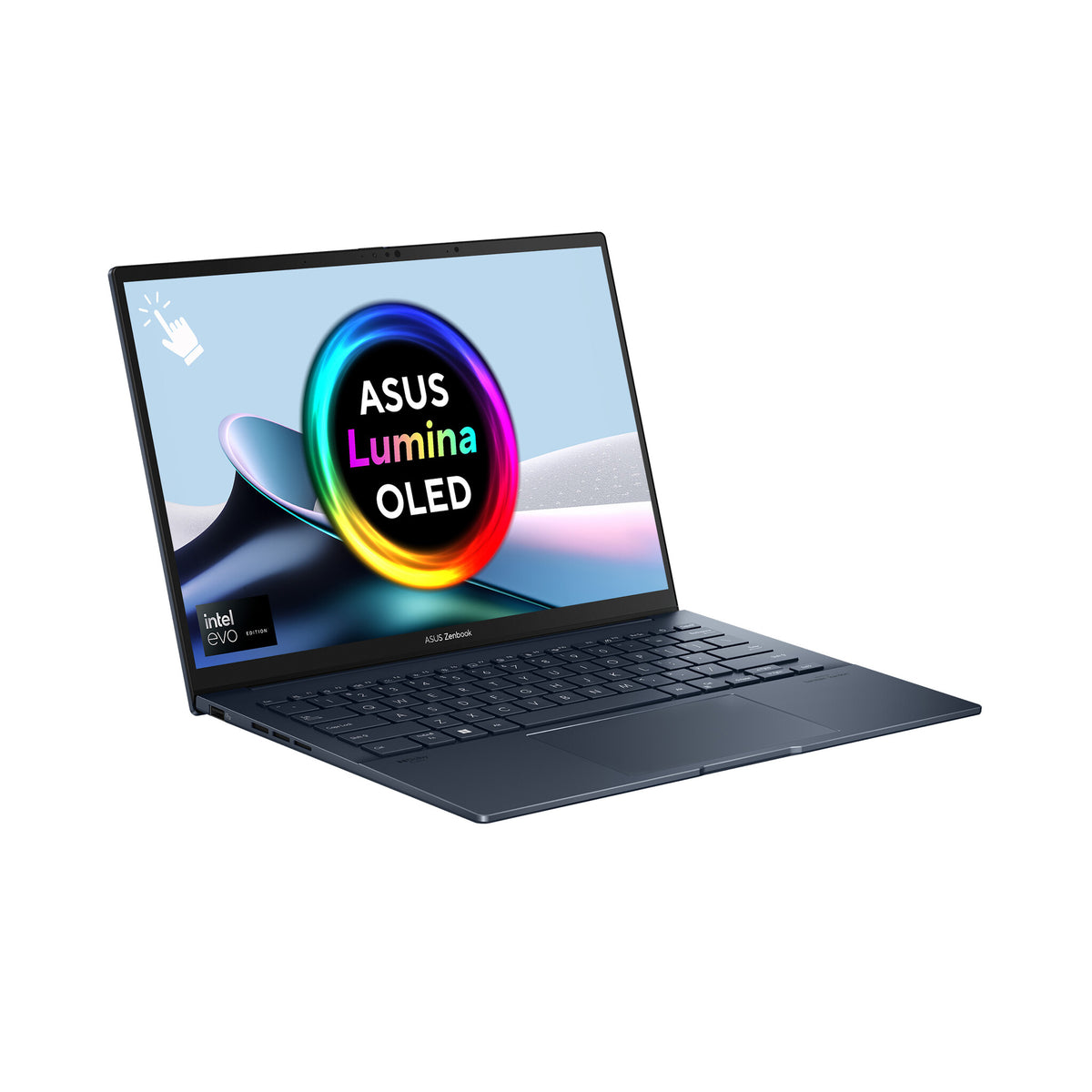 ASUS Zenbook 14 OLED Laptop - 35.6 cm (14") - Touchscreen - Intel Core Ultra 5 125H - 16 GB LPDDR5x-SDRAM - 512 GB SSD - Wi-Fi 6E - Windows 11 Home - Blue