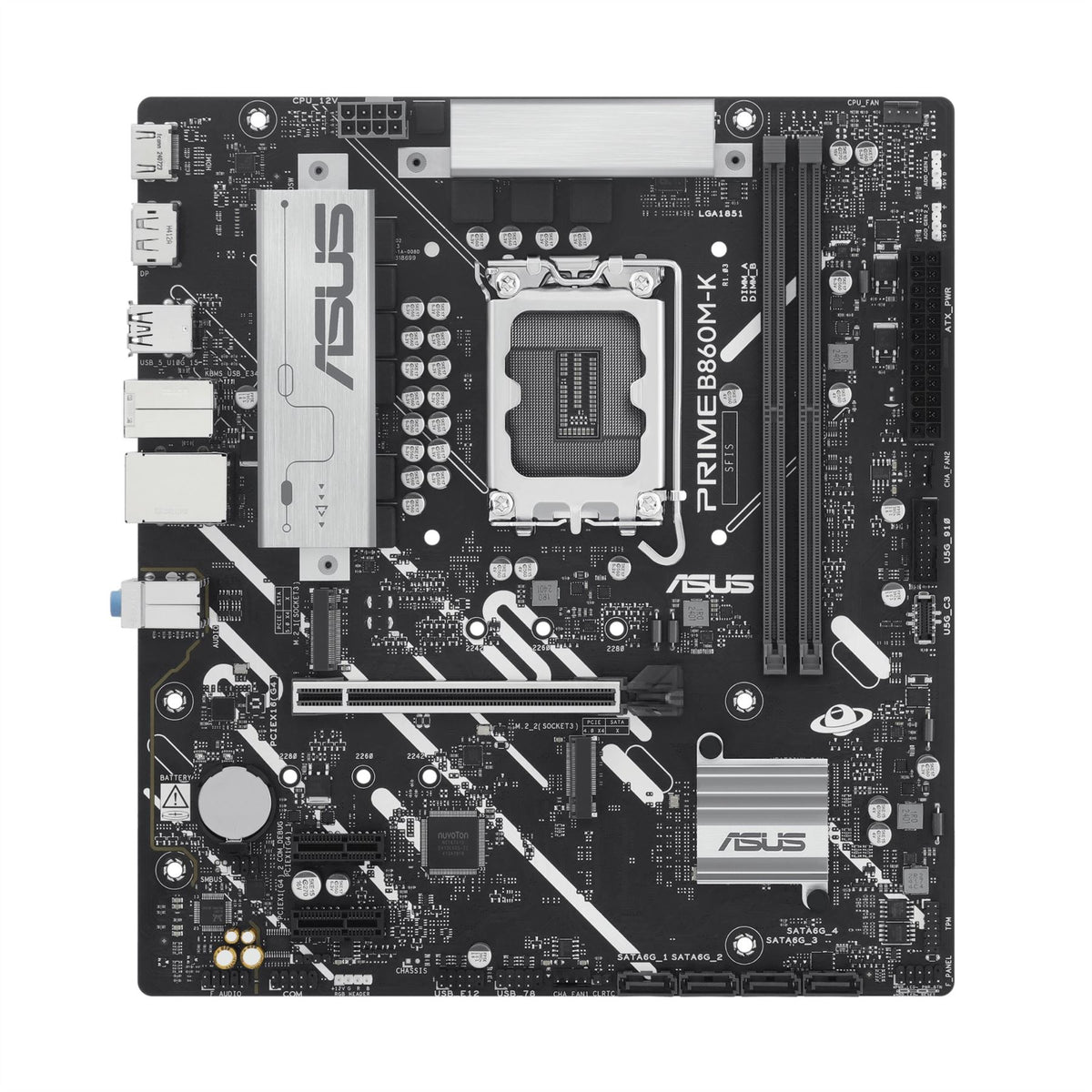 ASUS PRIME B860M-K micro ATX motherboard - Intel B860 LGA 1851